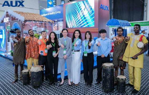 AUX debuts at MEGACLIMA in West Africa: deeply cultivating the Nigerian market with all products